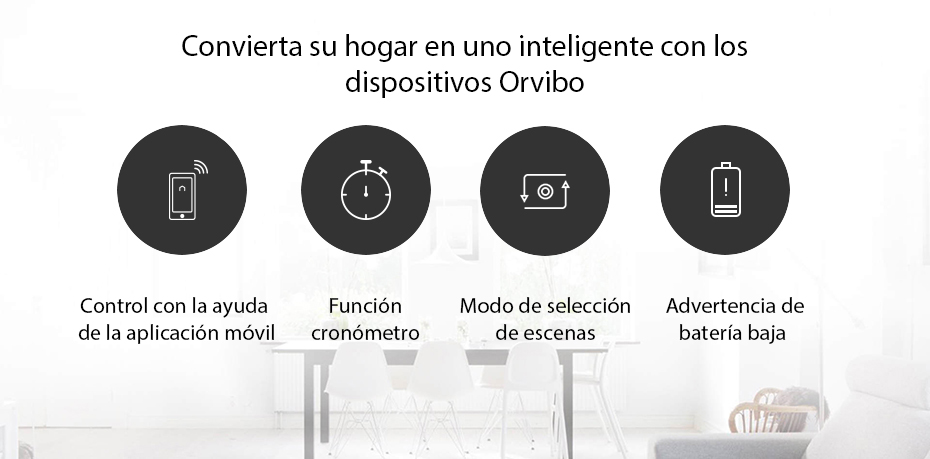 Enchufe inteligente Wi-Fi Orvibo B25EU, control desde el teléfono móvil