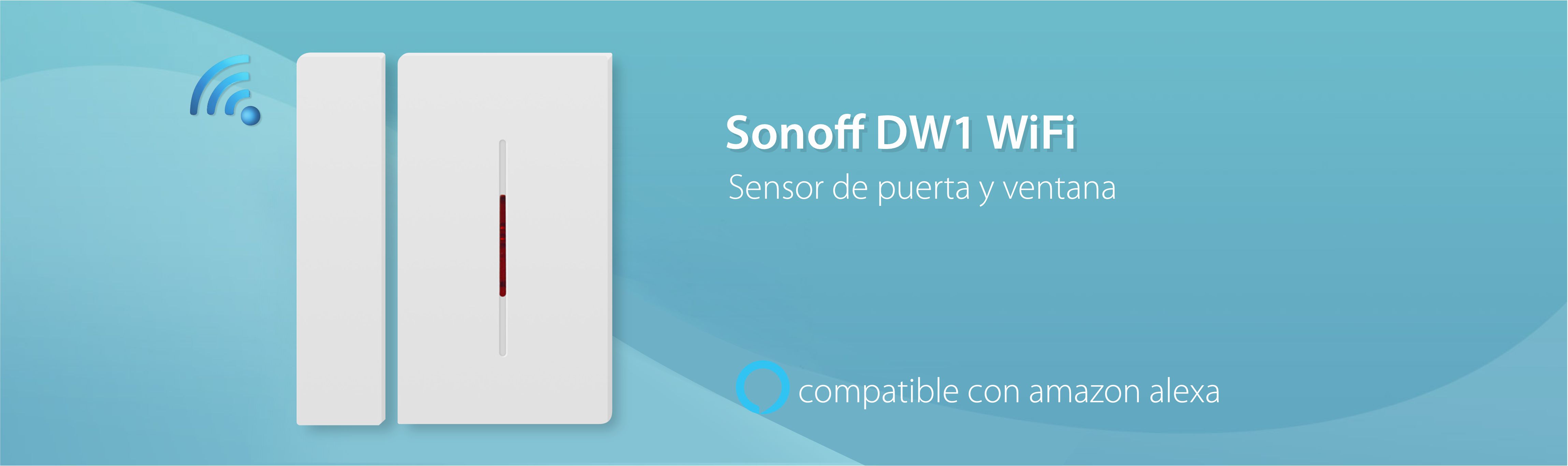 Sensor Sonoff DW1 433 Mhz para puertas y ventanas compatible con RF Bridge