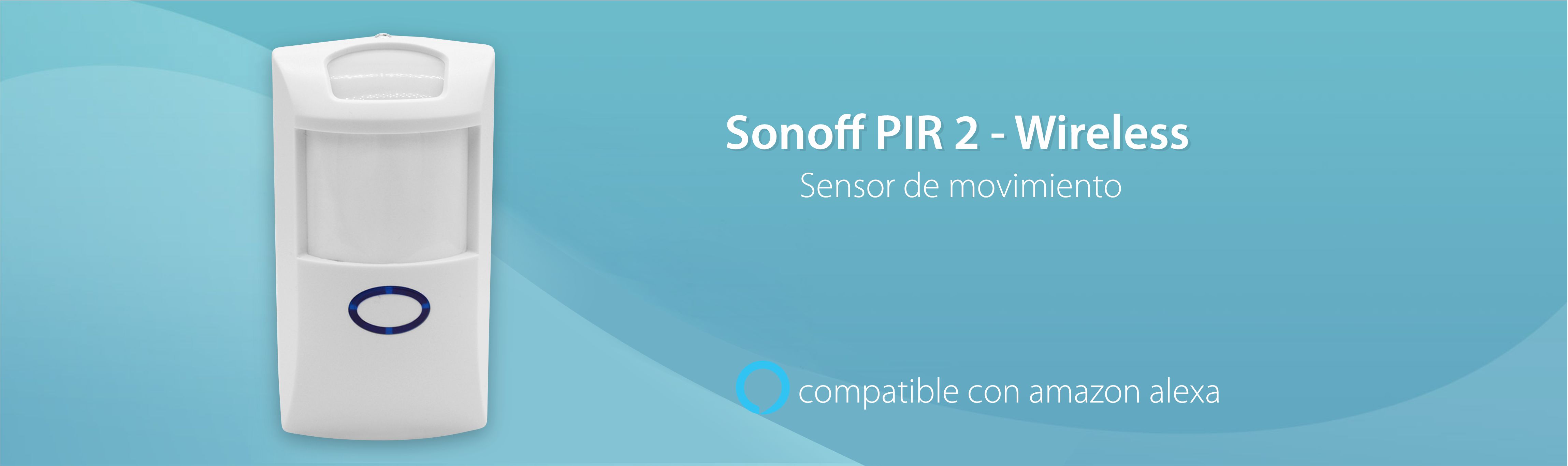Sensor de presencia inalámbrico Sonoff PIR2