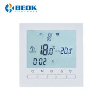 Termostato WiFi para calefacción de gas y suelo radiante BeOk BOT313WiFi-WH