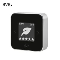 Sensor de temperatura y humedad ambiente Eve-room, compatible con Apple Home Kit