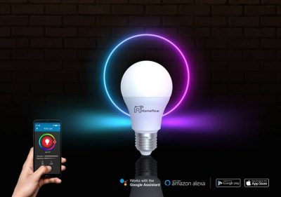 Homeflow B-5009 - Bombilla inalámbrica LED inteligente para tu casa