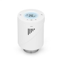 Cabezal termostático inteligente para radiador, Meross MTS100, Compatible con Amazon Alexa, Google Home e IFTTT