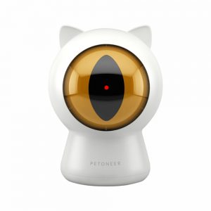 Jucarie inteligenta pentru pisici Petoneer Smart Dot, Control aplicatie, Programare, Alimentare USB