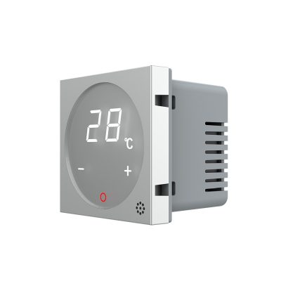 Mecanismo Termostato digital Livolo para sistemas de calefacción eléctricos – nueva serie culoare gri
