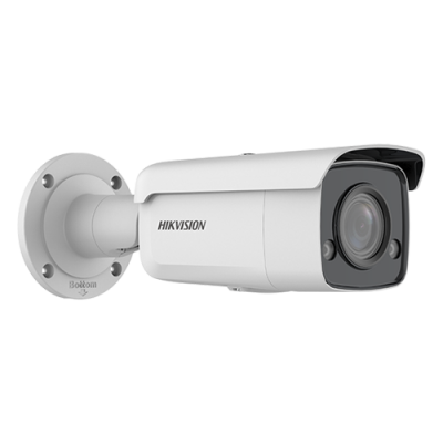 HikVision ColorVu Cámara de vigilancia IP, resolución de 8.0 MP (4K), lente de 4 mm, distancia IR 60 m, ángulo de visión 88 °