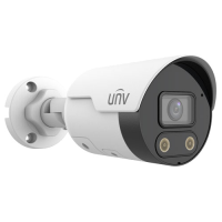 Uniview Cámara de vigilancia IP 4K, protección perimetral, lente de 2,8 mm, distancia IR 30 m, resolución 8 MP, 20 FPS