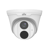 Uniview Serie Lite Cámara de vigilancia IP, resolución de 2 MP, lente de 2,8 mm, visibilidad 112,9 °, distancia IR 30M, micrófono incorporado, ranura microSD