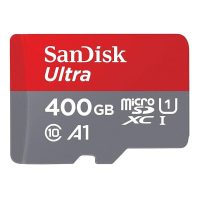 Tarjeta de memoria SanDisk MicroSDXC + Adaptador SD, Memoria 400 GB