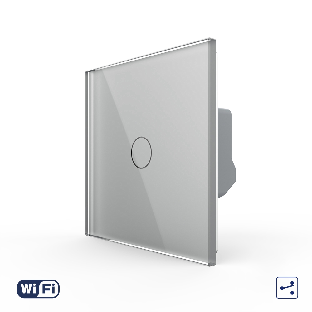 Módulo de interruptor táctil simple Wi-Fi LIVOLO - Nueva serie - Casa del  Futuro