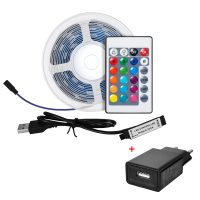Pack tiras LED BroadLink + Adaptador, 3 m de longitud, Aplicación, Control por voz, Control remoto