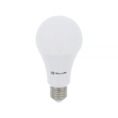 Bombilla LED inteligente Tellur, Inalámbrica, E27, 10W, 1000lm, luz blanca/cálida, ajustable