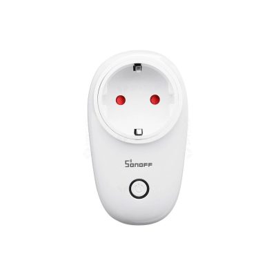 Enchufe inteligente Sonoff S26R2TPF, Wi-Fi, 16A, control desde aplicación y por voz